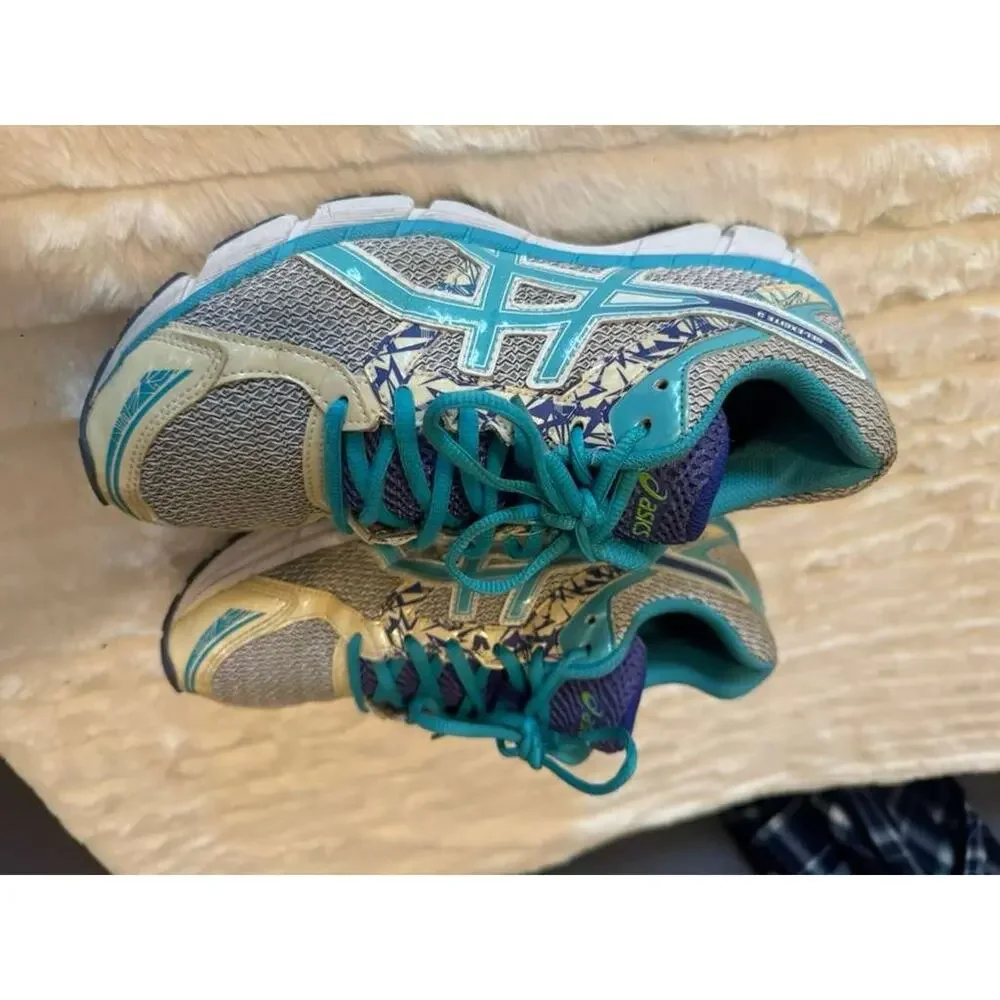 ASICS GEL-Excite Women's Running Shoes Turquoise White Gray Size 10